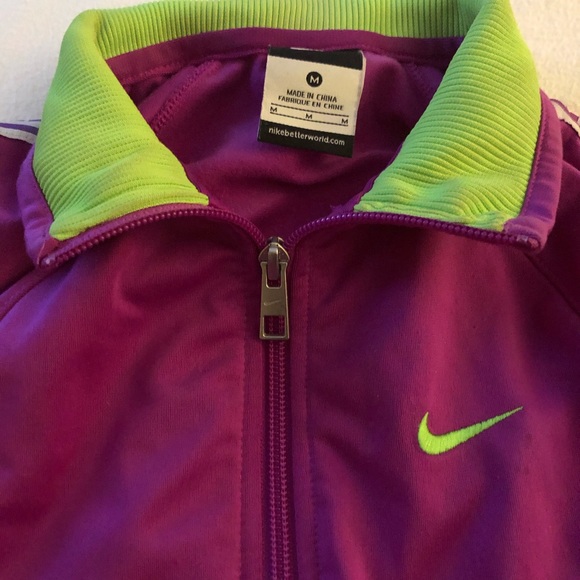 Vintage nike zipped sports jacket - Picture 2 of 4